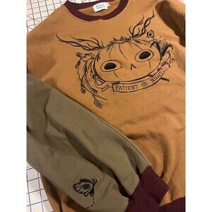 *RARE* Knock Thrice Jack O’Lantern Horror Crewneck Heavyweight Sweatshirt 2XL